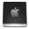 Disc Apple White Icon 32x32 png